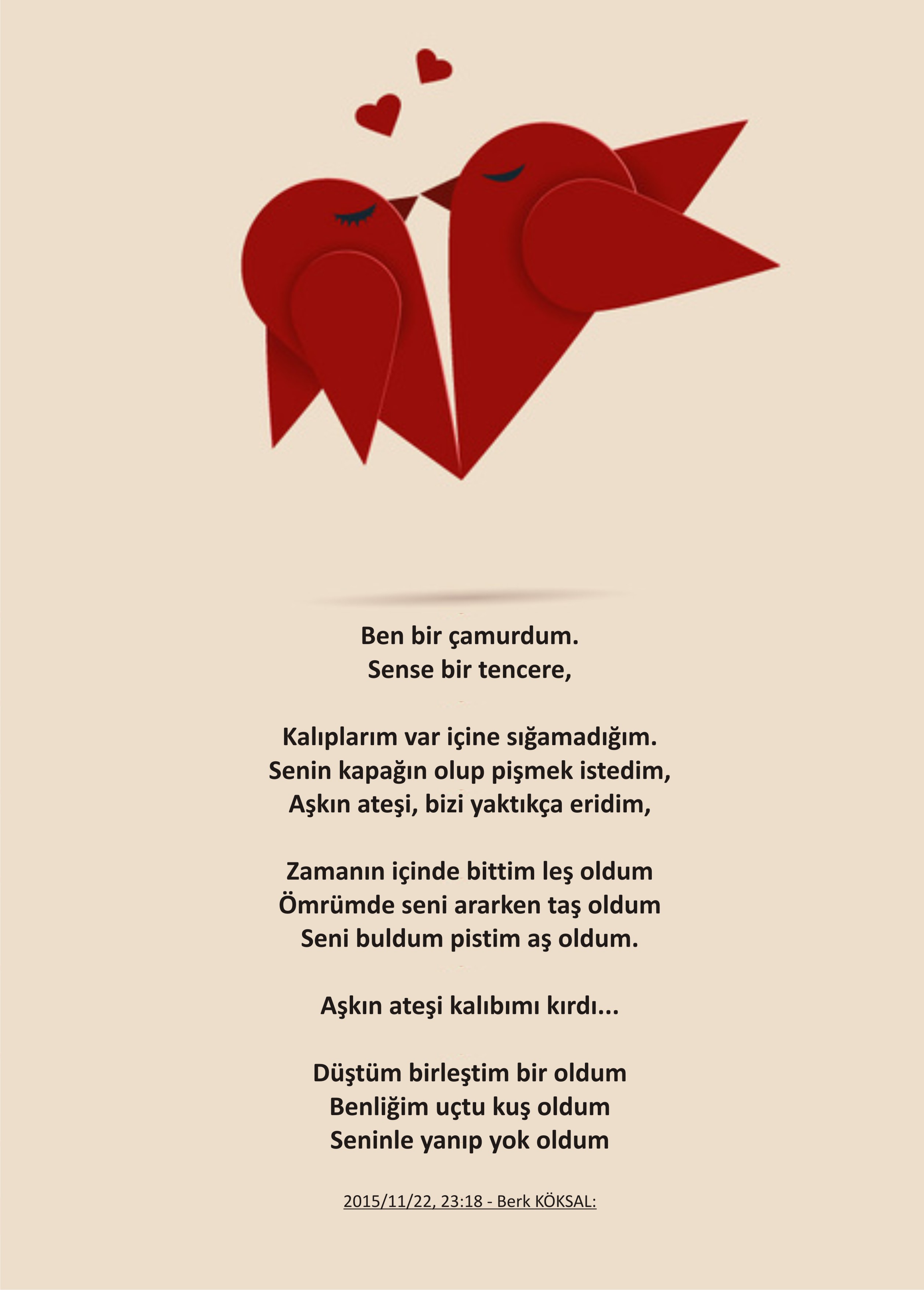 Çamurdan Aşka — Berk Köksal