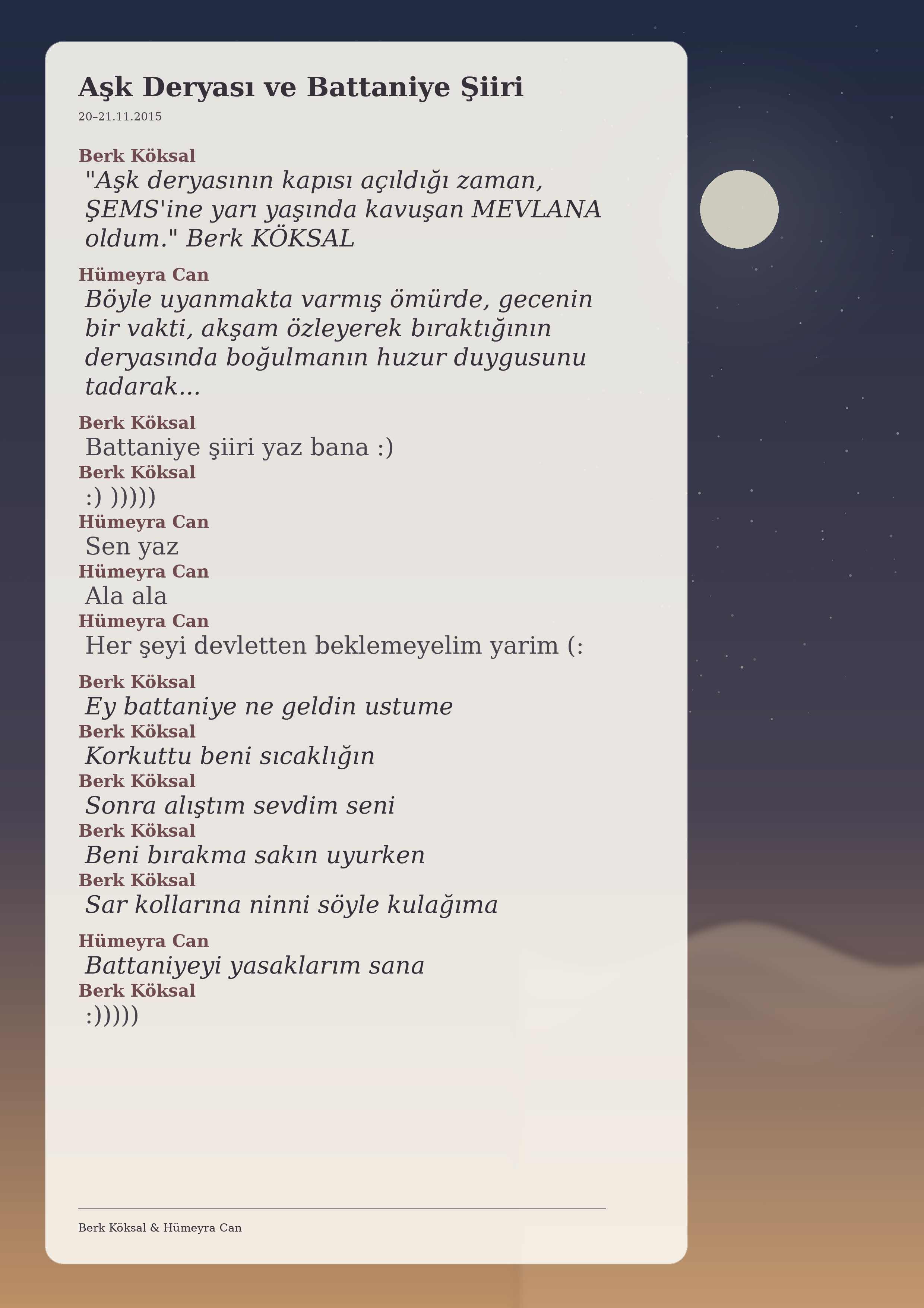 Aşk Deryası — Hümeyra Can Köksal