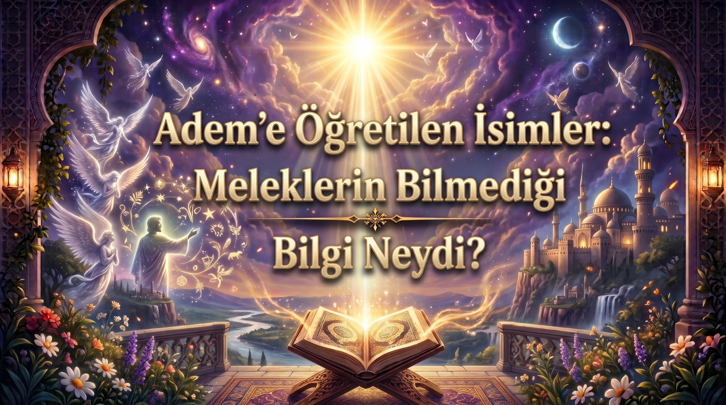 Adem’e Öğretilen İsimler: Meleklerin Bilmediği Bilgi Neydi?
