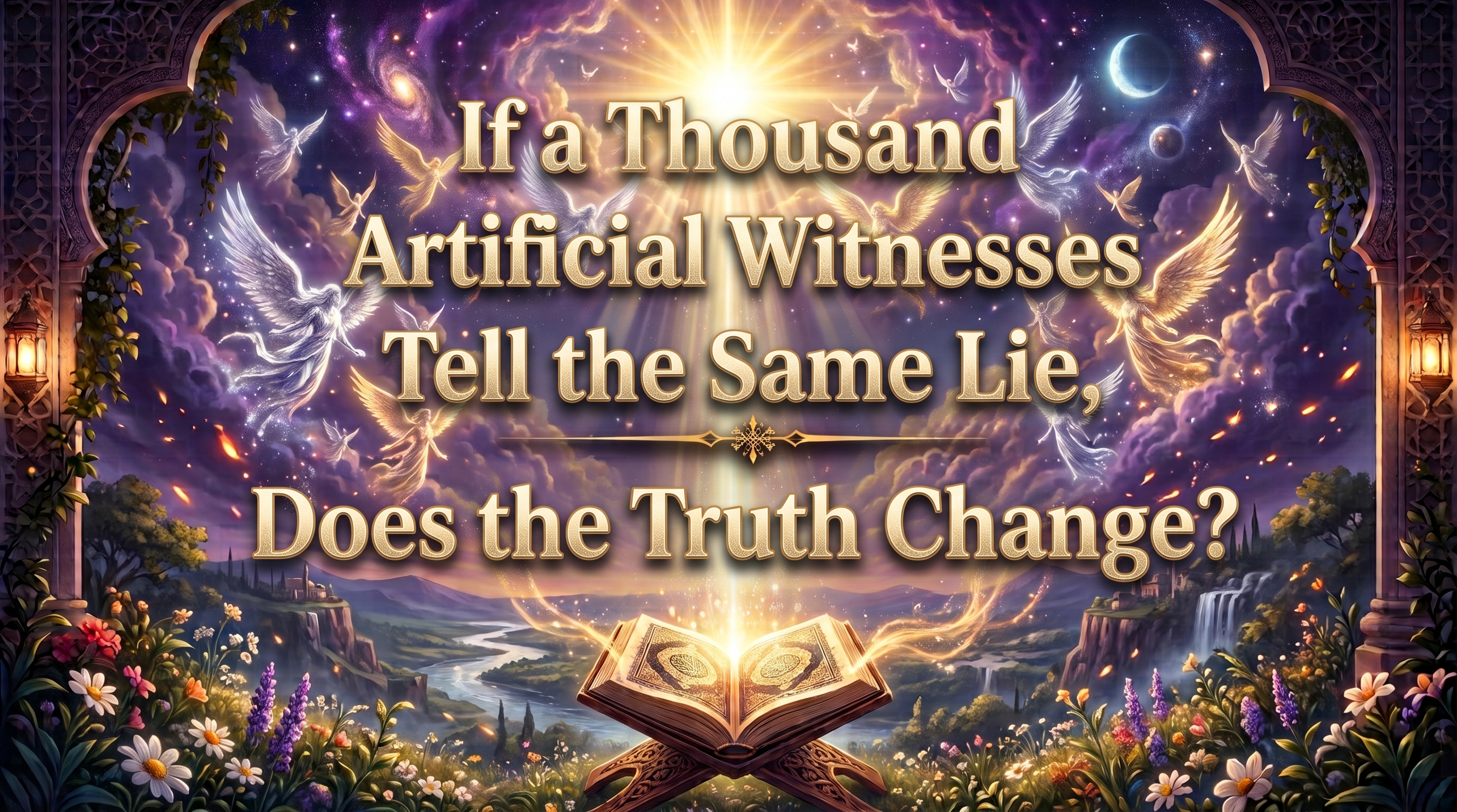 If a Thousand Artificial Witnesses Tell the Same Lie, Does Truth Change?