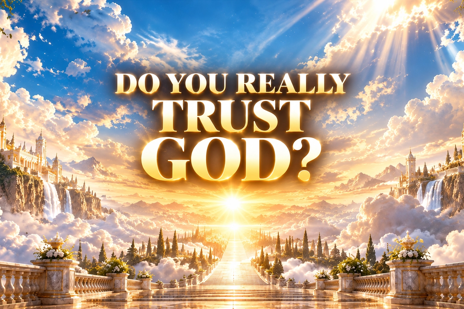 Do You Really Trust GOD? The Word of Trust, the Obsession with Control, and the Hard Test of Submission