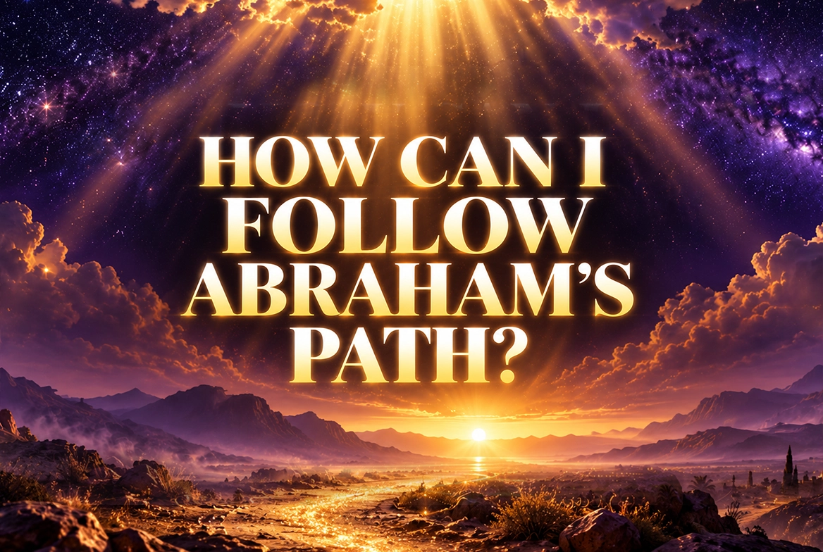 How Can I Follow Abraham’s Path title image about Abraham’s path of monotheism, guidance, and submission